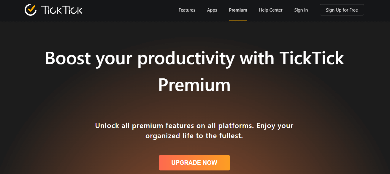 todoist Alternative TickTick