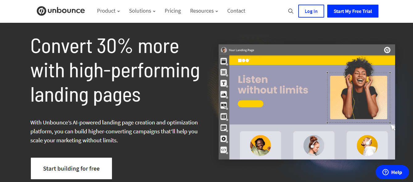 Leadpages Alternative Unbounce