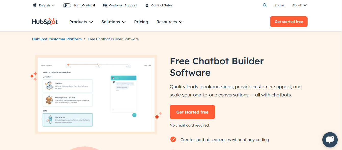 Hubspot Chatbot
