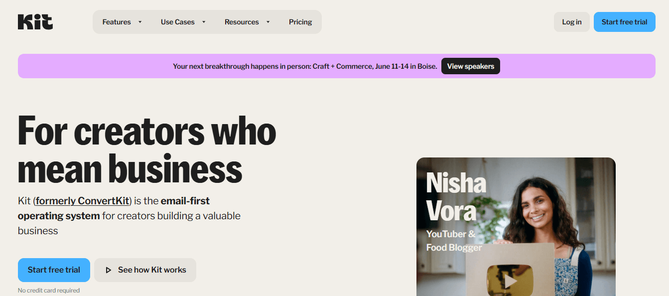 Kit Homepage