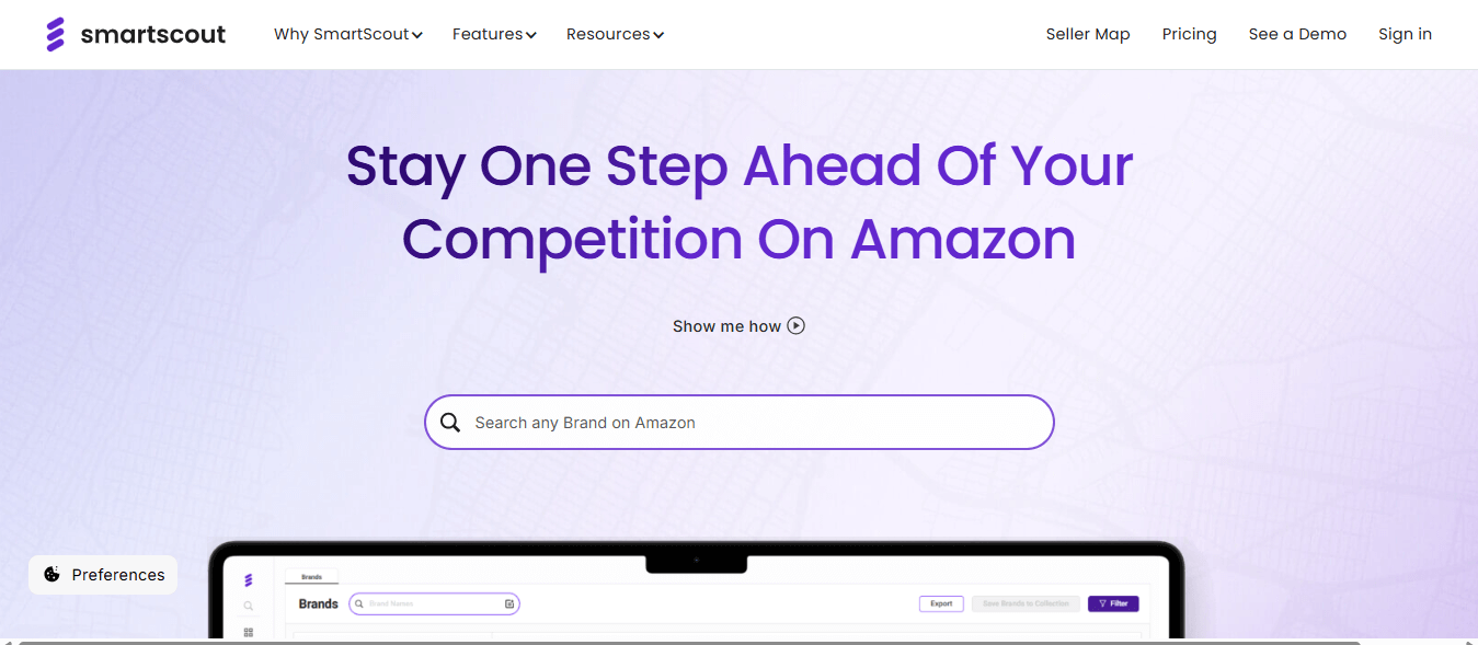 SmartScout Homepage