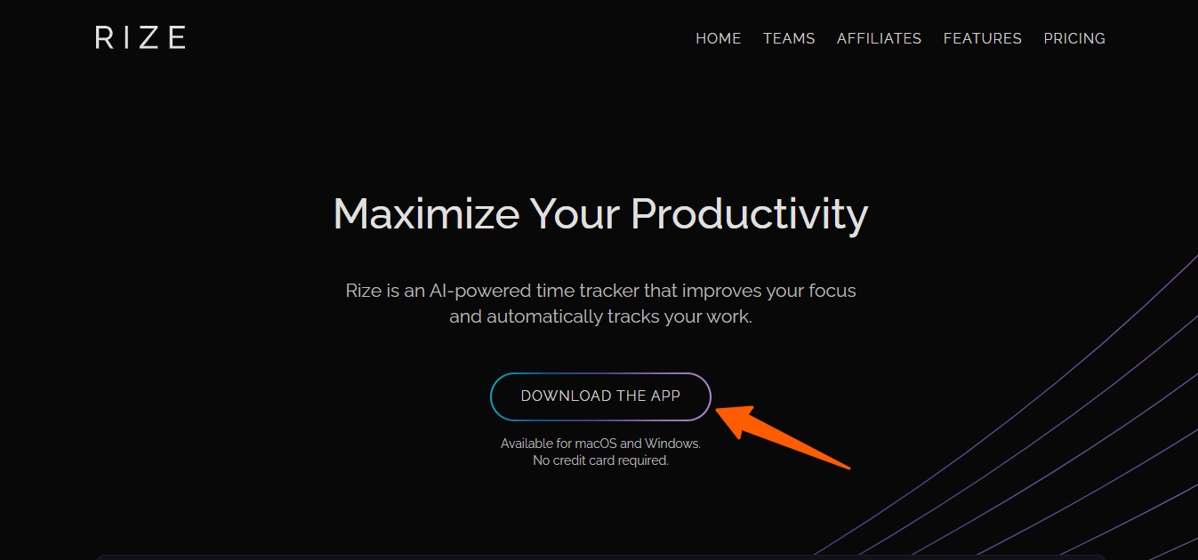 Rize Download the App