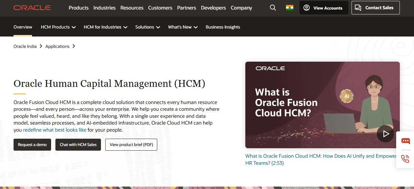Oracle Fusion Cloud HCM