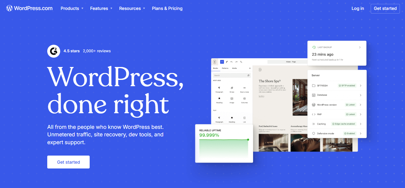 WordPress Home