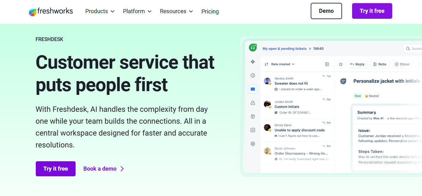 Freshdesk