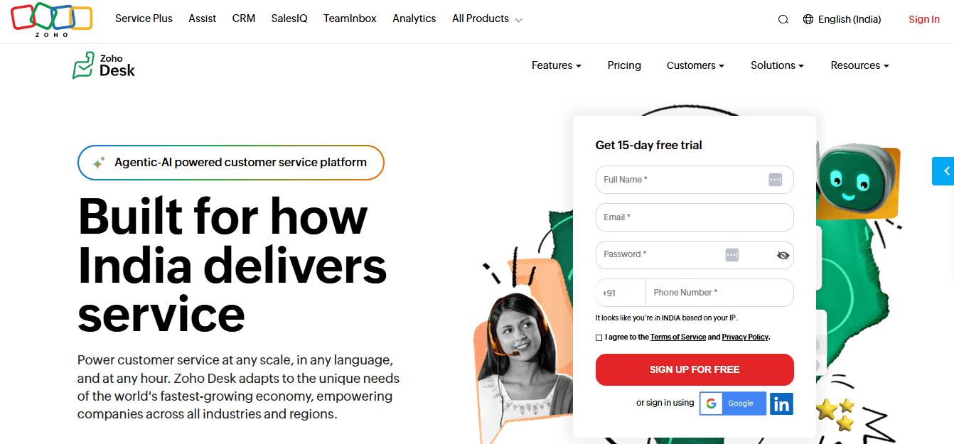 Zoho Desk