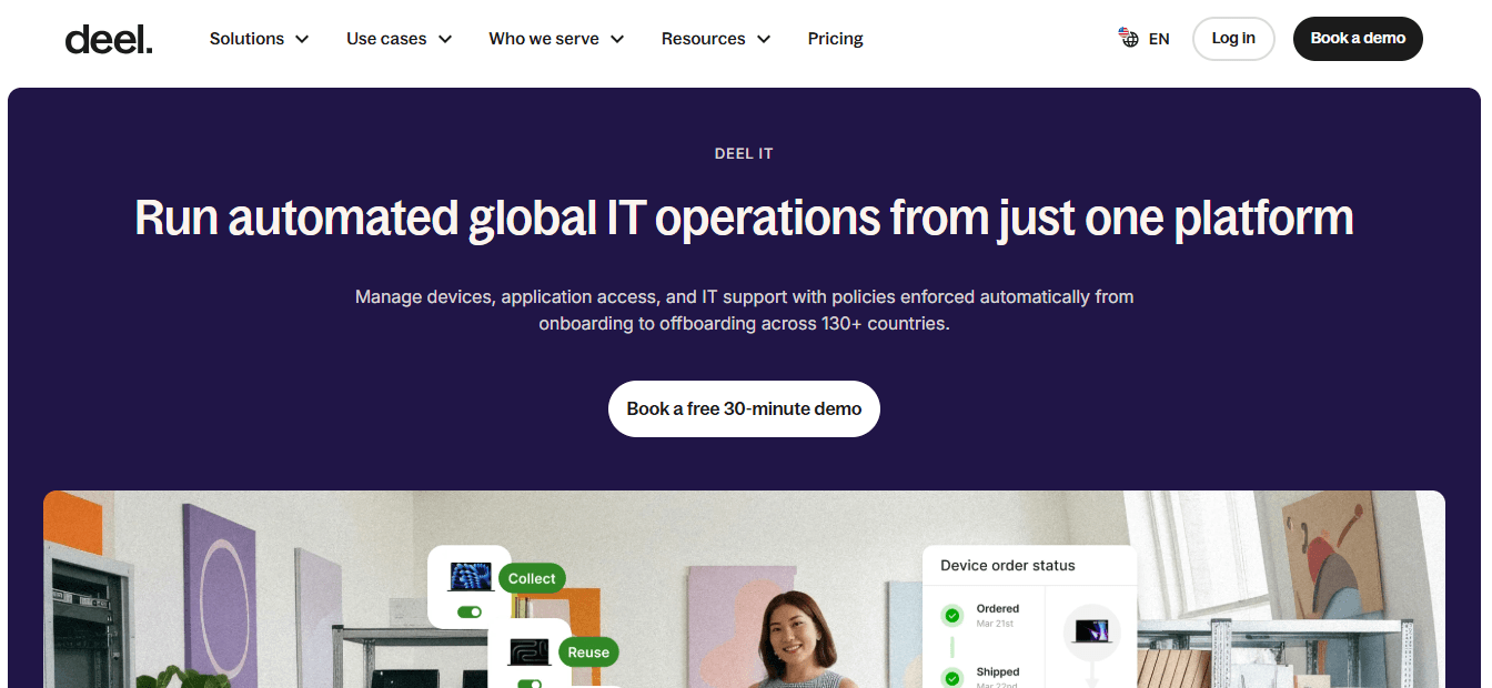 Deel Self-Service Portal